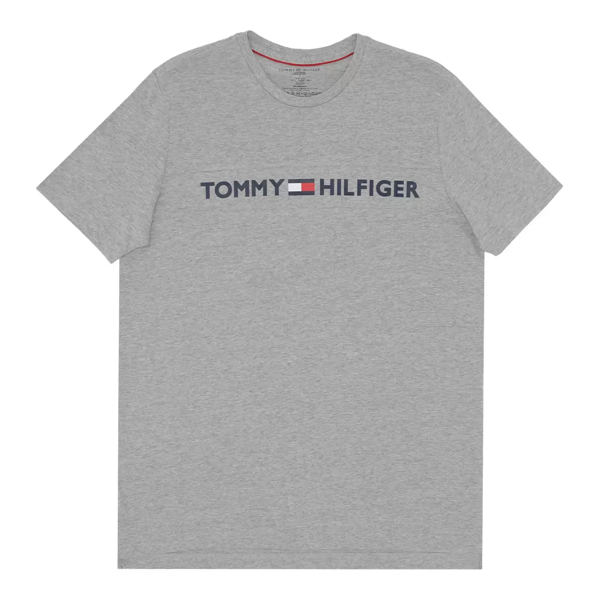 Tommy Hilfiger 男短袖標誌上衣 灰 XL