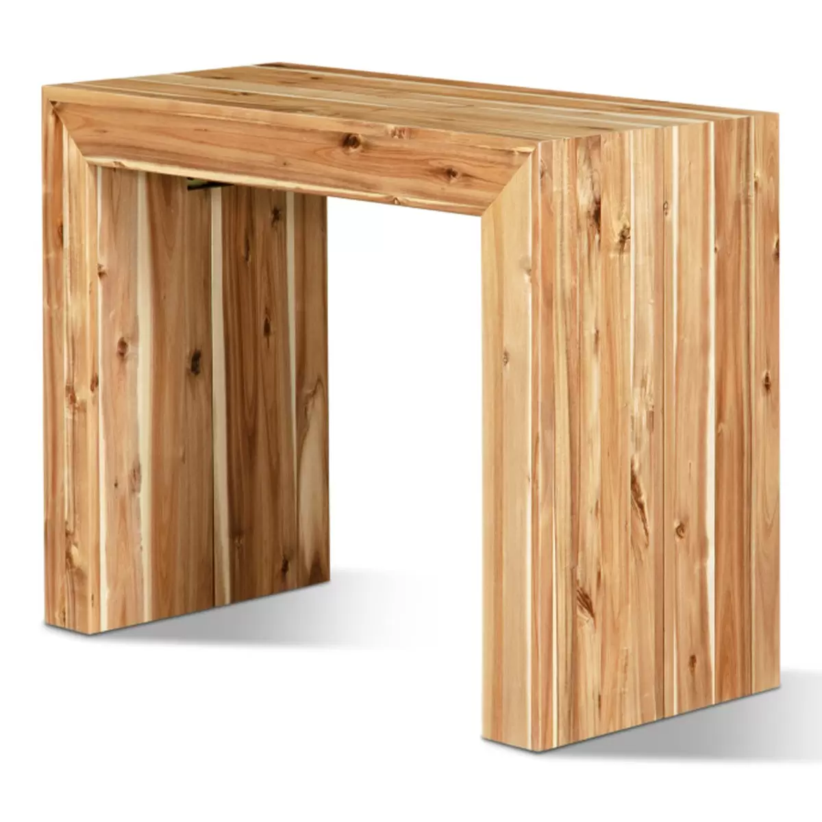 Transformer Table 可延伸式餐桌椅組 淺咖啡色