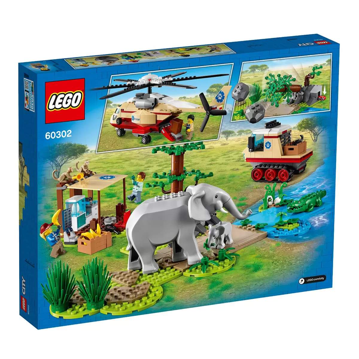 LEGO 城市系列 野生動物救援行動 60302