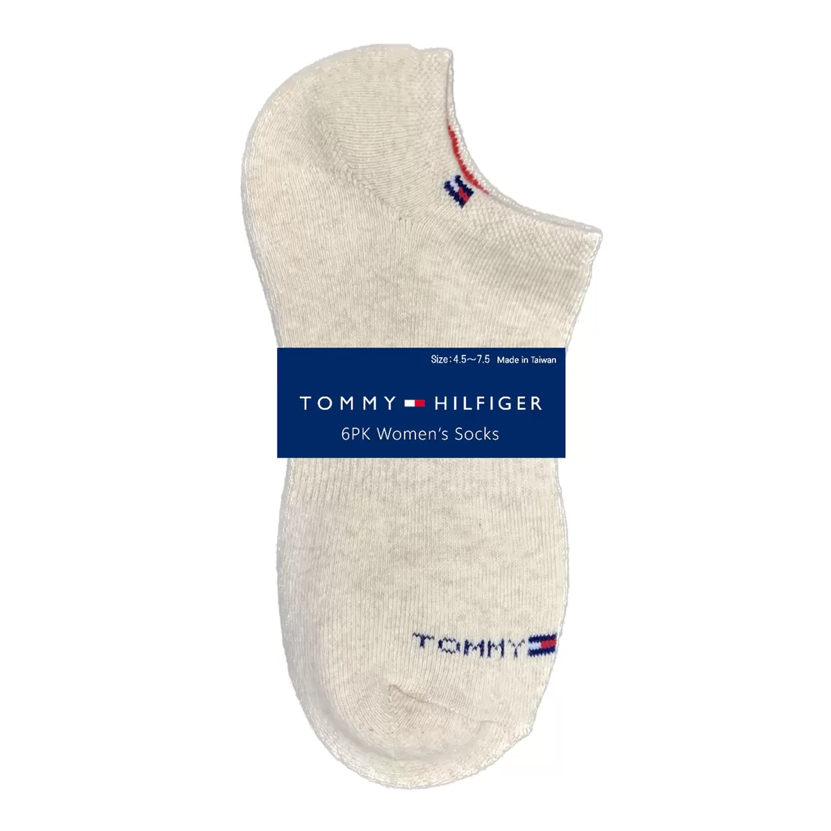 Tommy Hilfiger 女短襪六入組 組合A