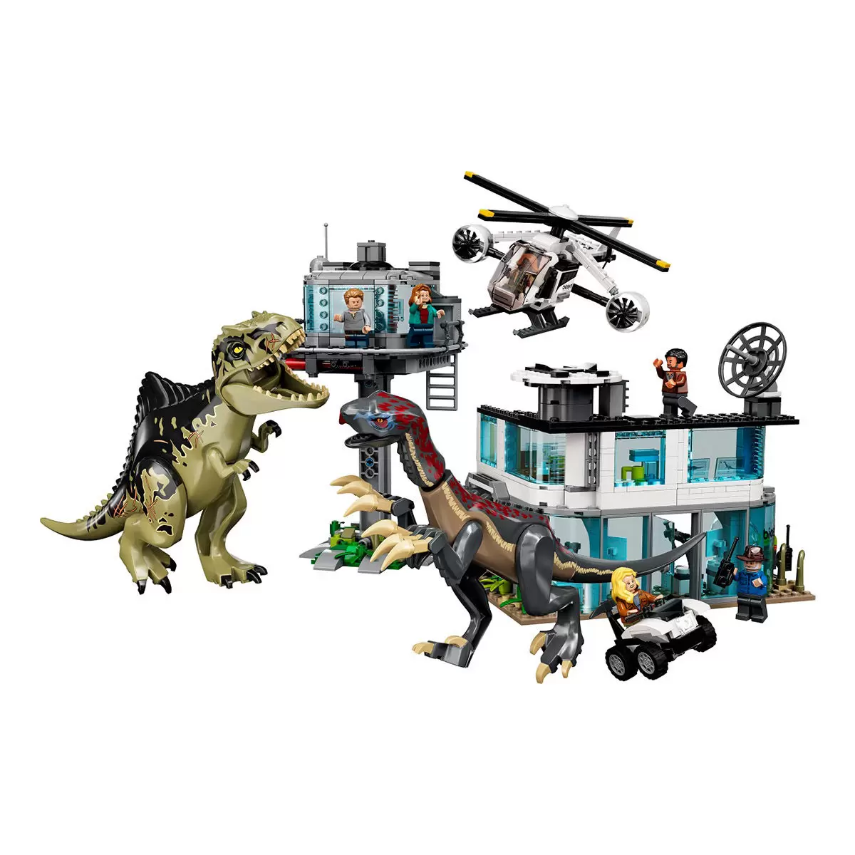 LEGO 侏儸紀世界 Giganotosaurus & Therizinosaurus Attack 76949