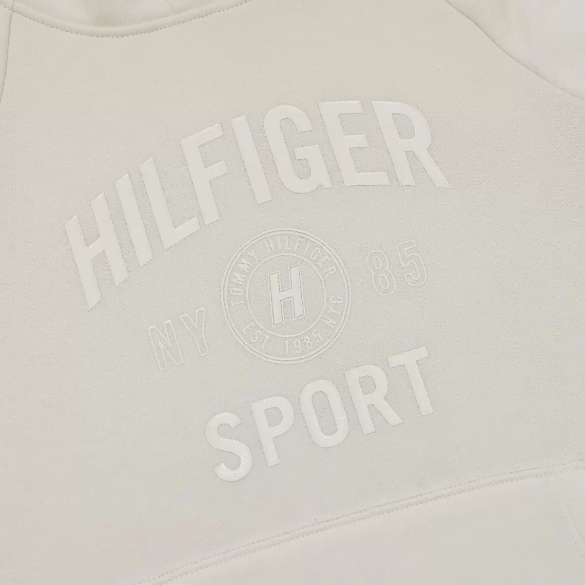 Tommy Hilfiger 女長袖連帽上衣 奶油白 XL