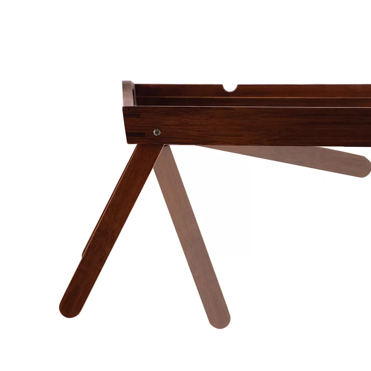 Carrara 多功能摺疊桌/床用桌 深棕色