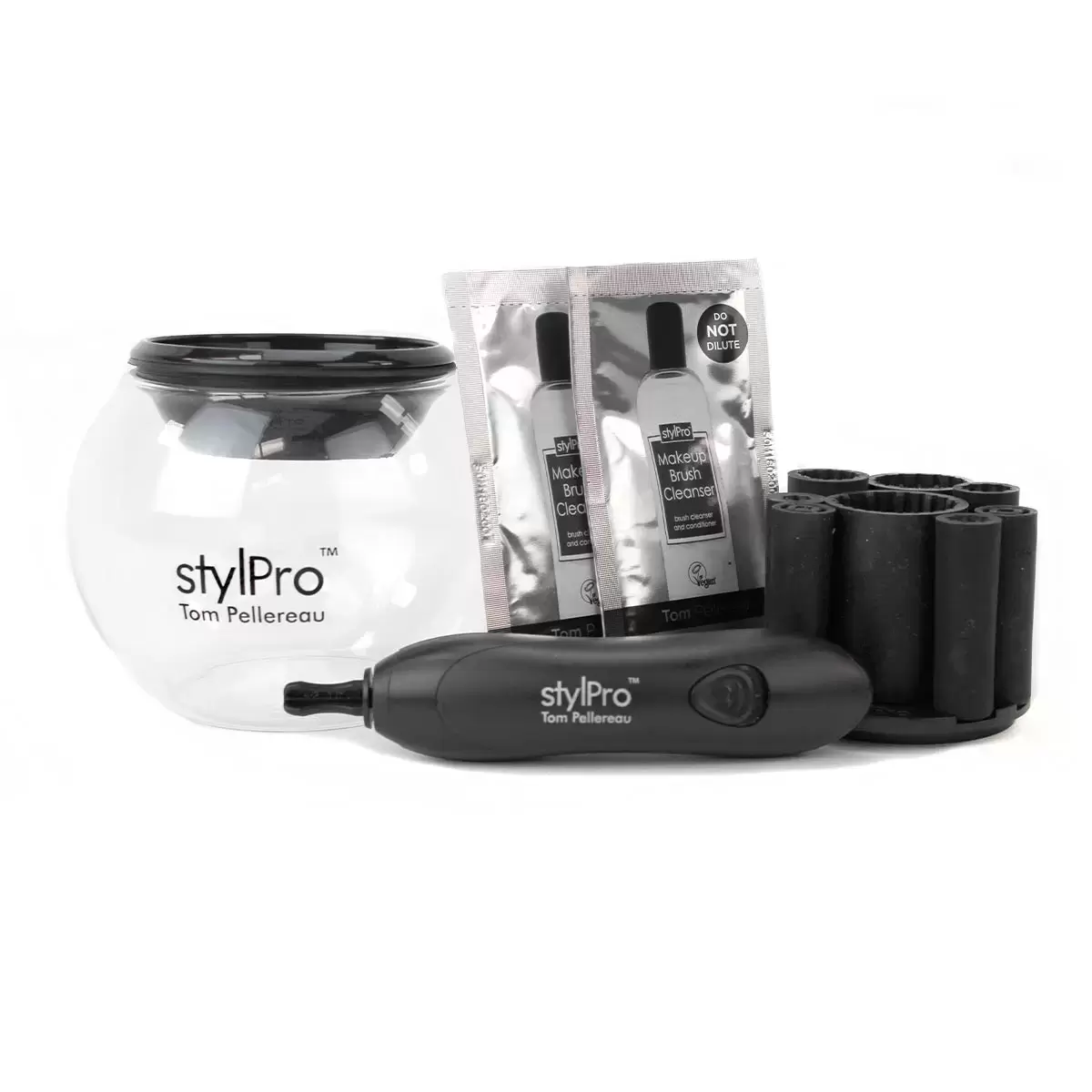 Stylpro 化妝刷具清洗器 + 清潔液 150毫升