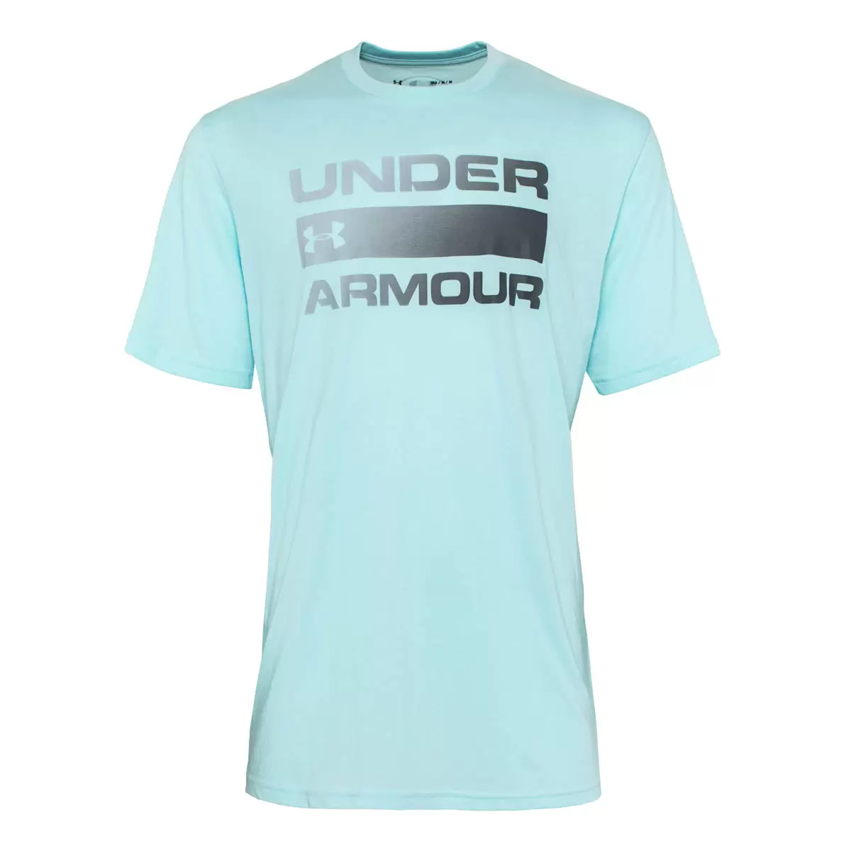 Under Armour 男Wordmark短袖圓領上衣 淺藍 S