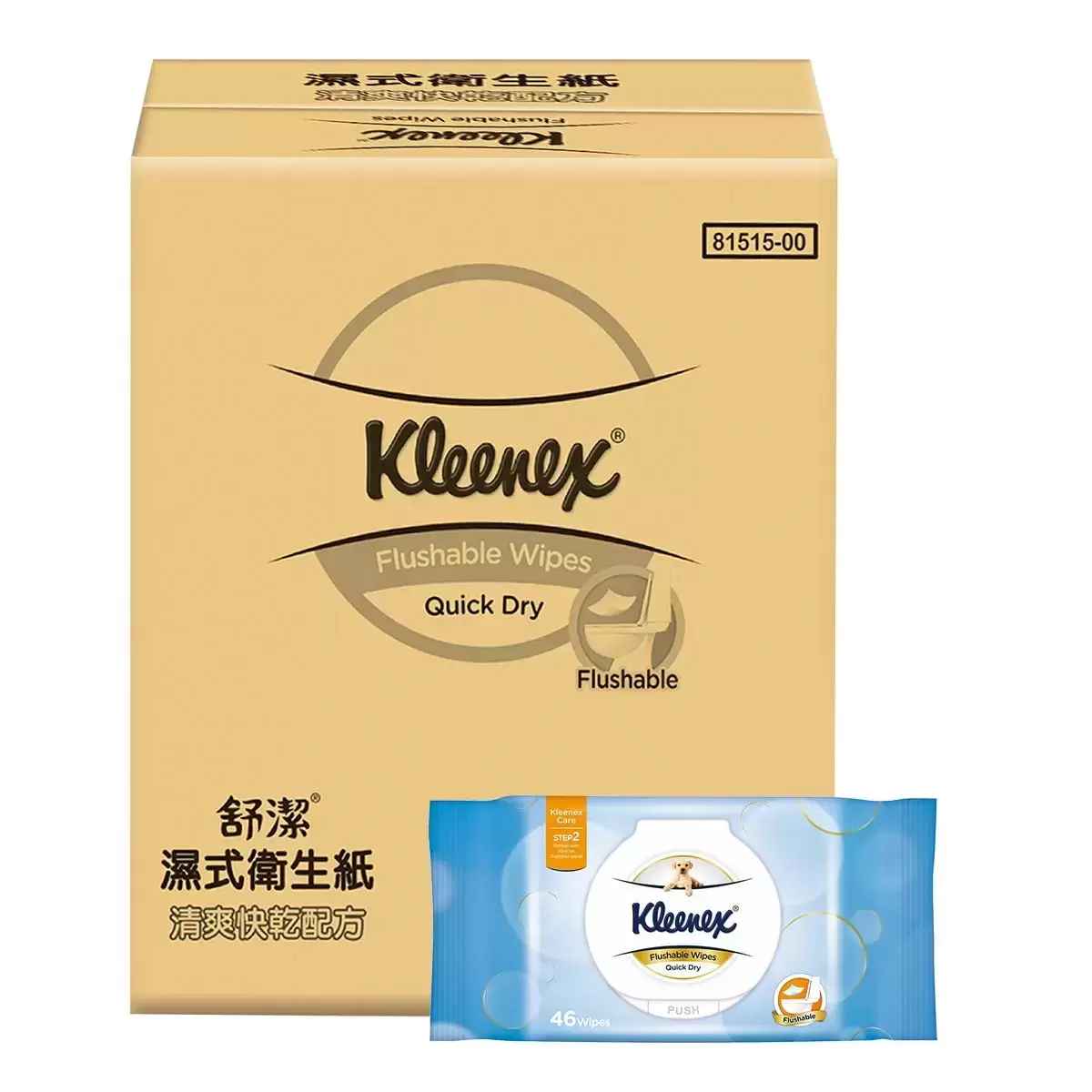 Kleenex 舒潔 濕式衛生紙 46張 X 32入