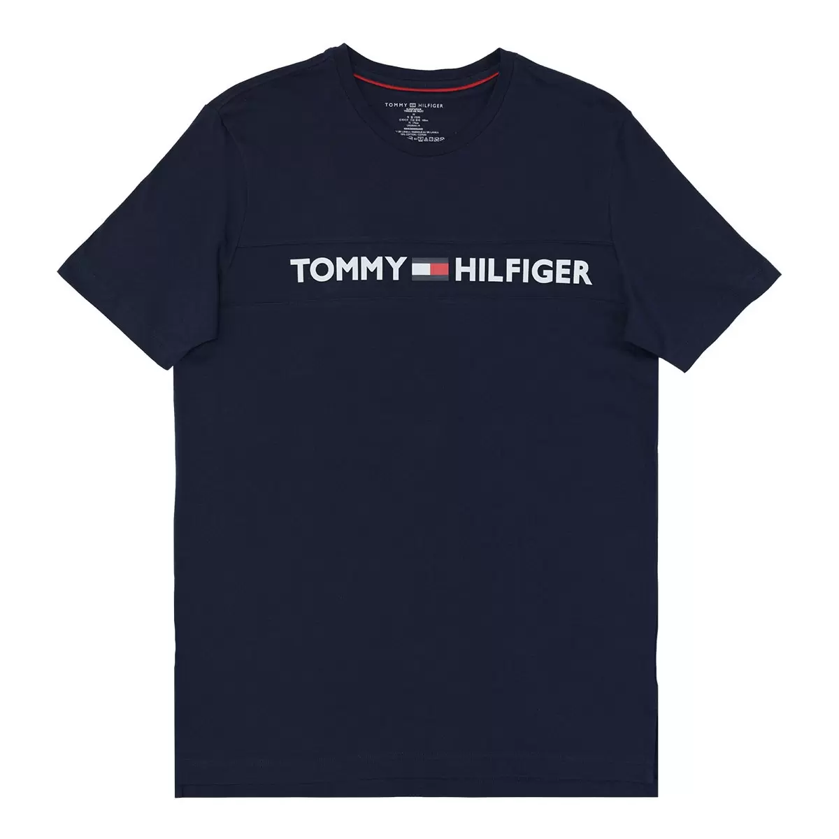 Tommy Hilfiger 男短袖標誌上衣 深藍 XL