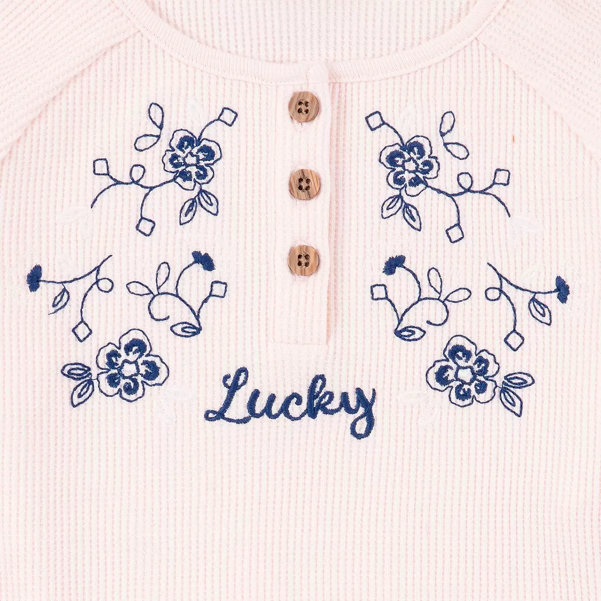 Lucky Brand 兒童長袖套組 粉紅組 4T