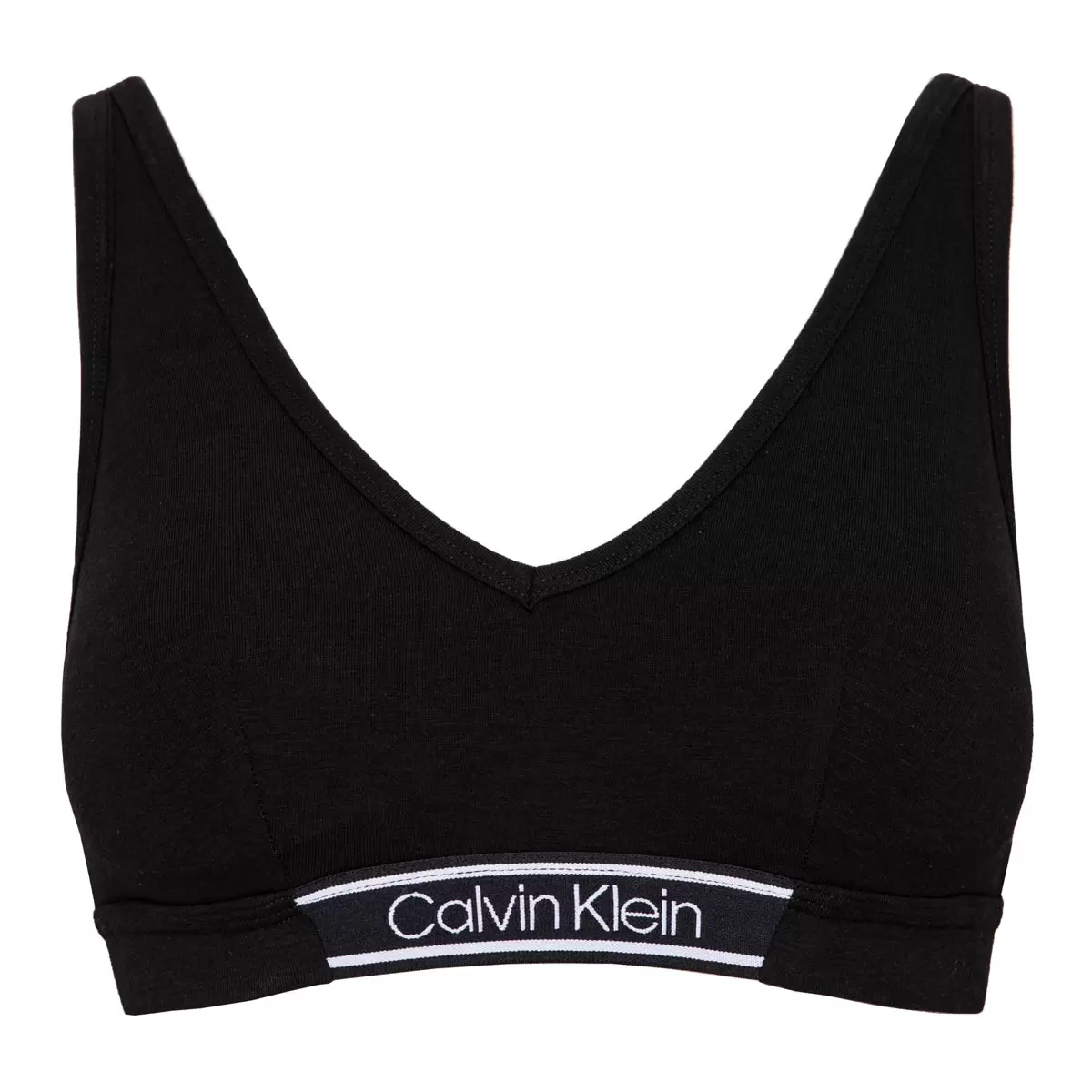 Calvin Klein 女無鋼圈內衣 兩件組 黑 / 藍 L