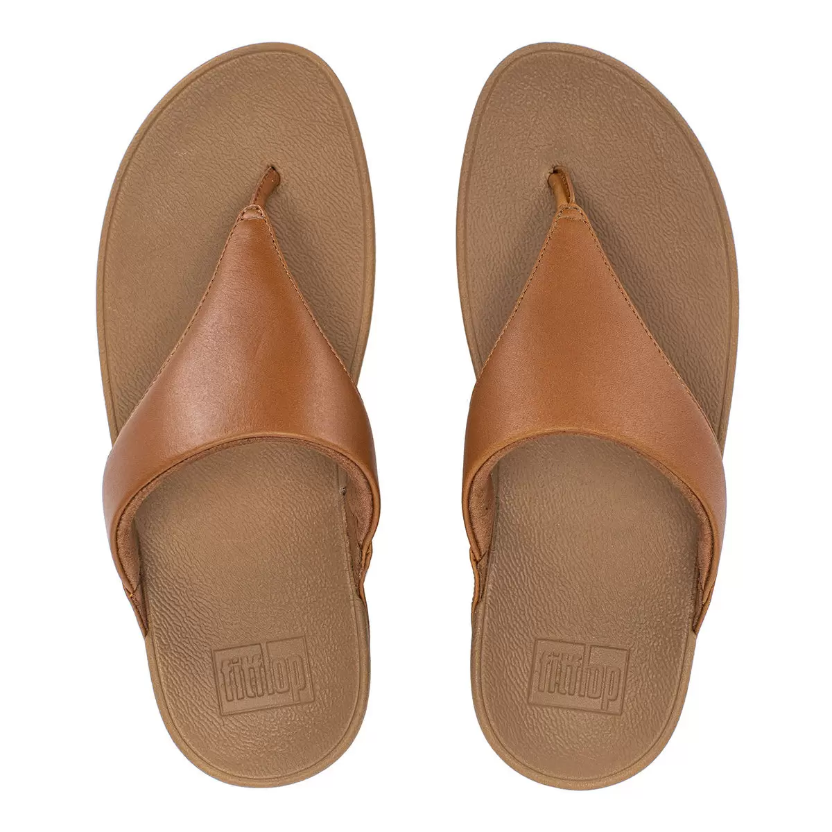 Fitflop 女Lulu夾腳拖鞋 棕