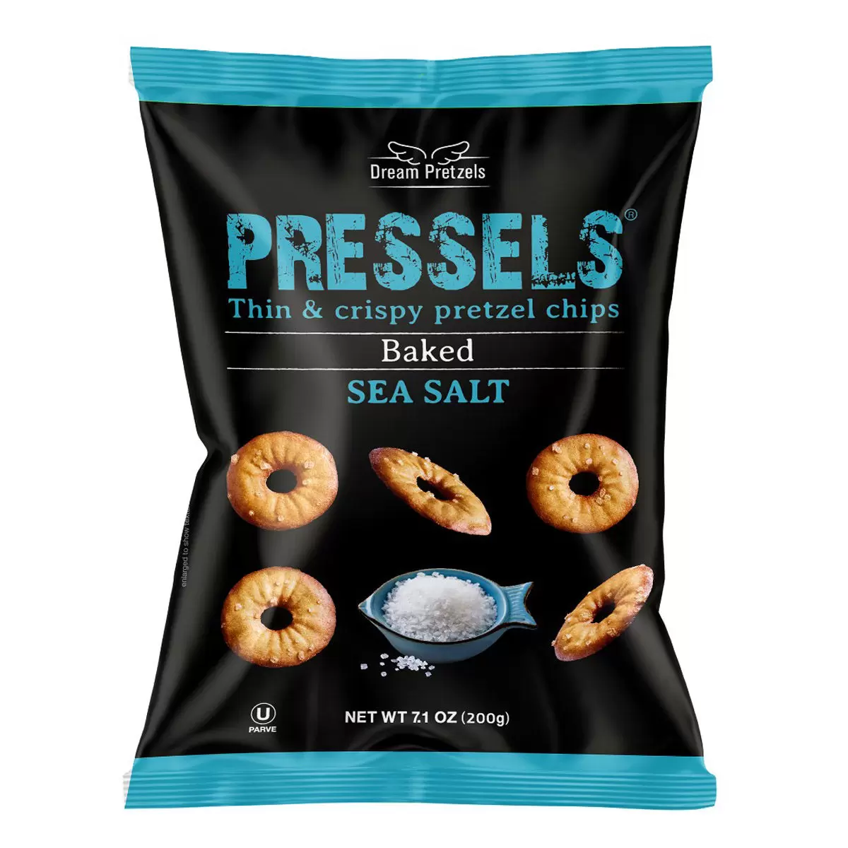 Dream Pretzels 烘焙脆薄餅 海鹽口味 200公克 X 6包