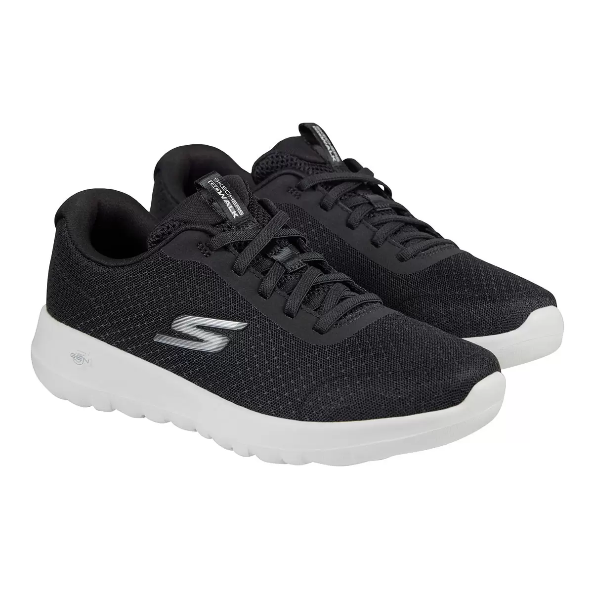 Skechers 女健走鞋 黑 US 7.5