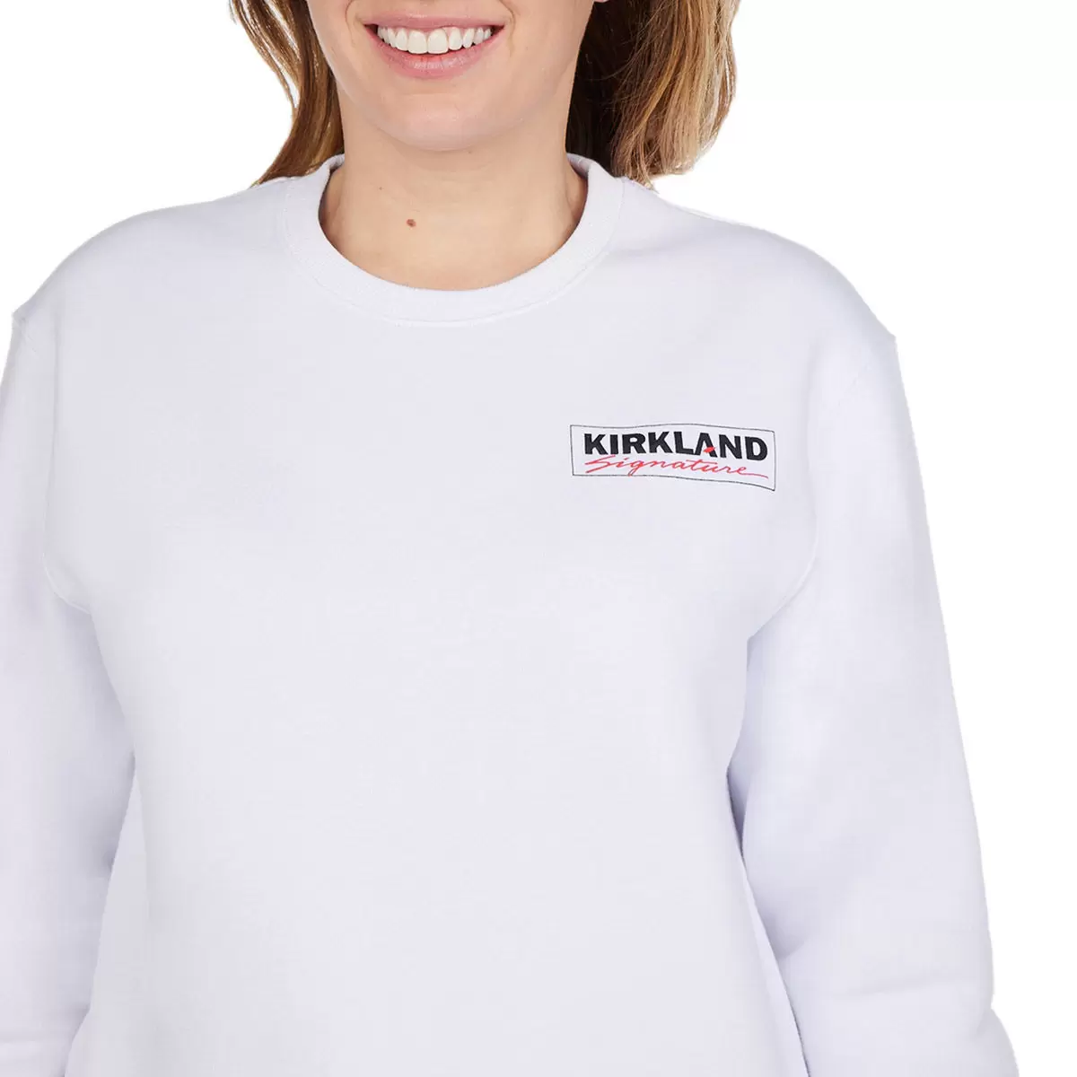 Kirkland Signature 科克蘭 Logo圓領長袖上衣