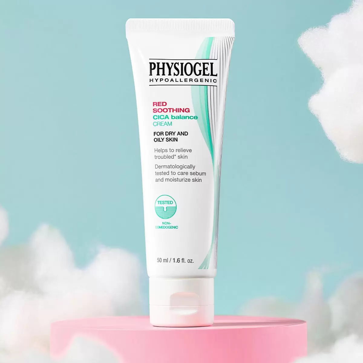 PHYSIOGEL 潔美淨 積雪草控油調理霜 50毫升 X 2入