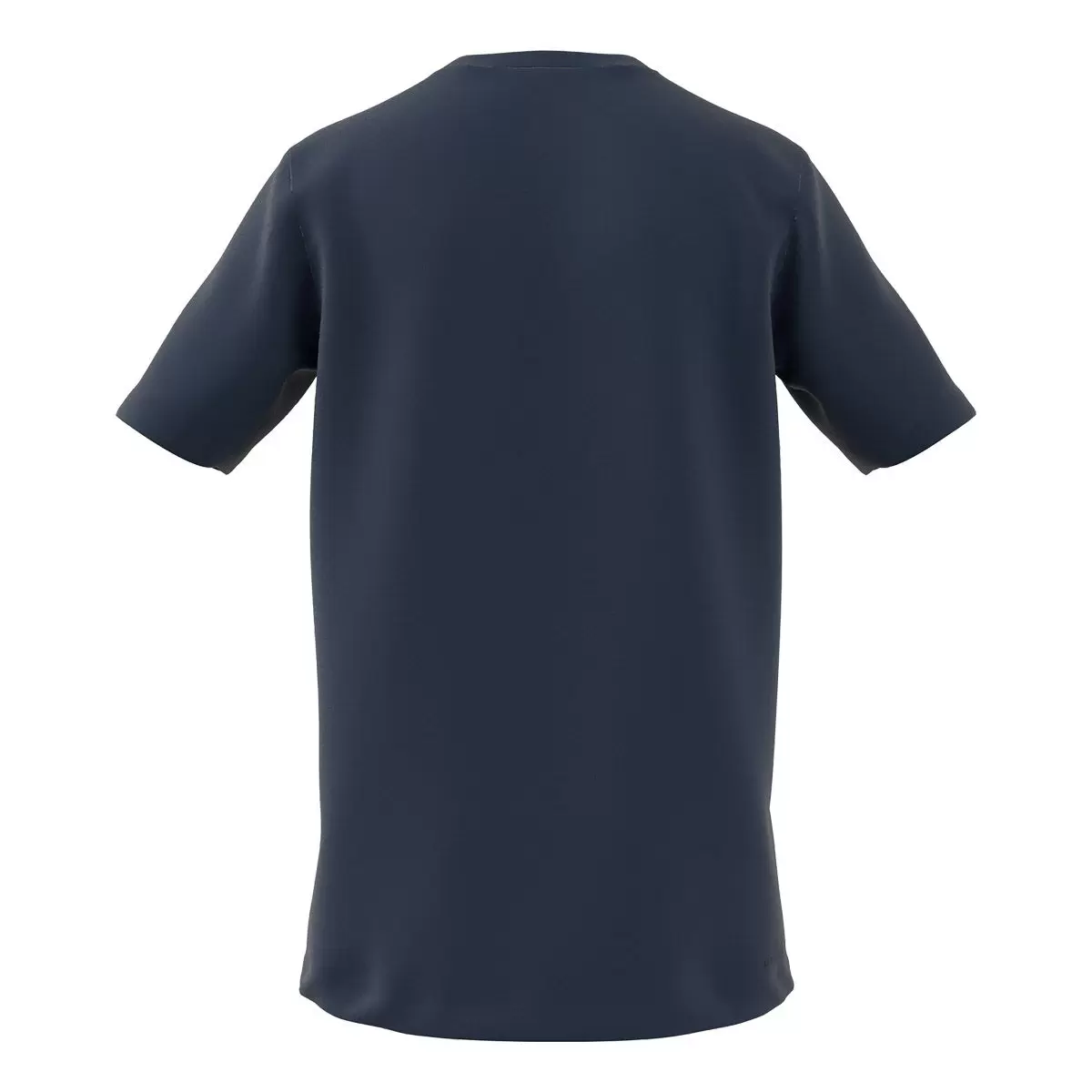 Adidas 男短袖Logo上衣 深藍 XL