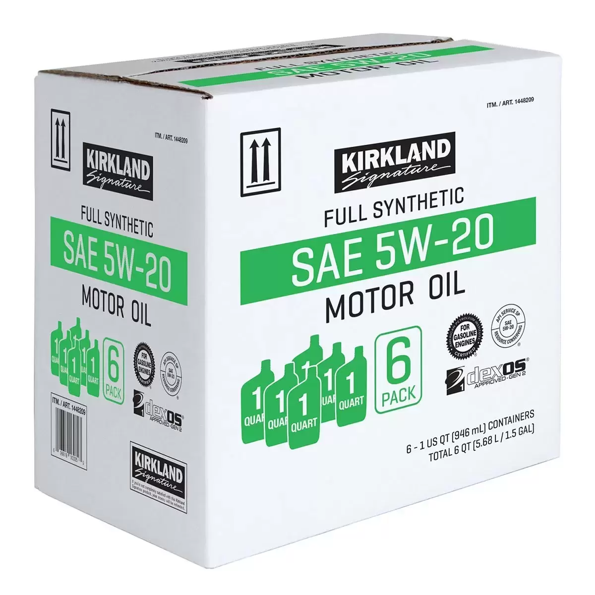 Kirkland Signature 科克蘭 全合成機油 5W-20 946毫升 X 6入