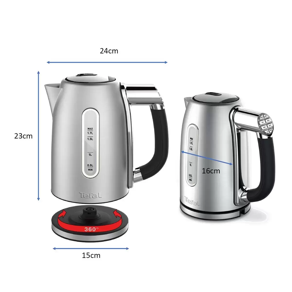 Tefal 法國特福 智能溫控電水壺 1.7L