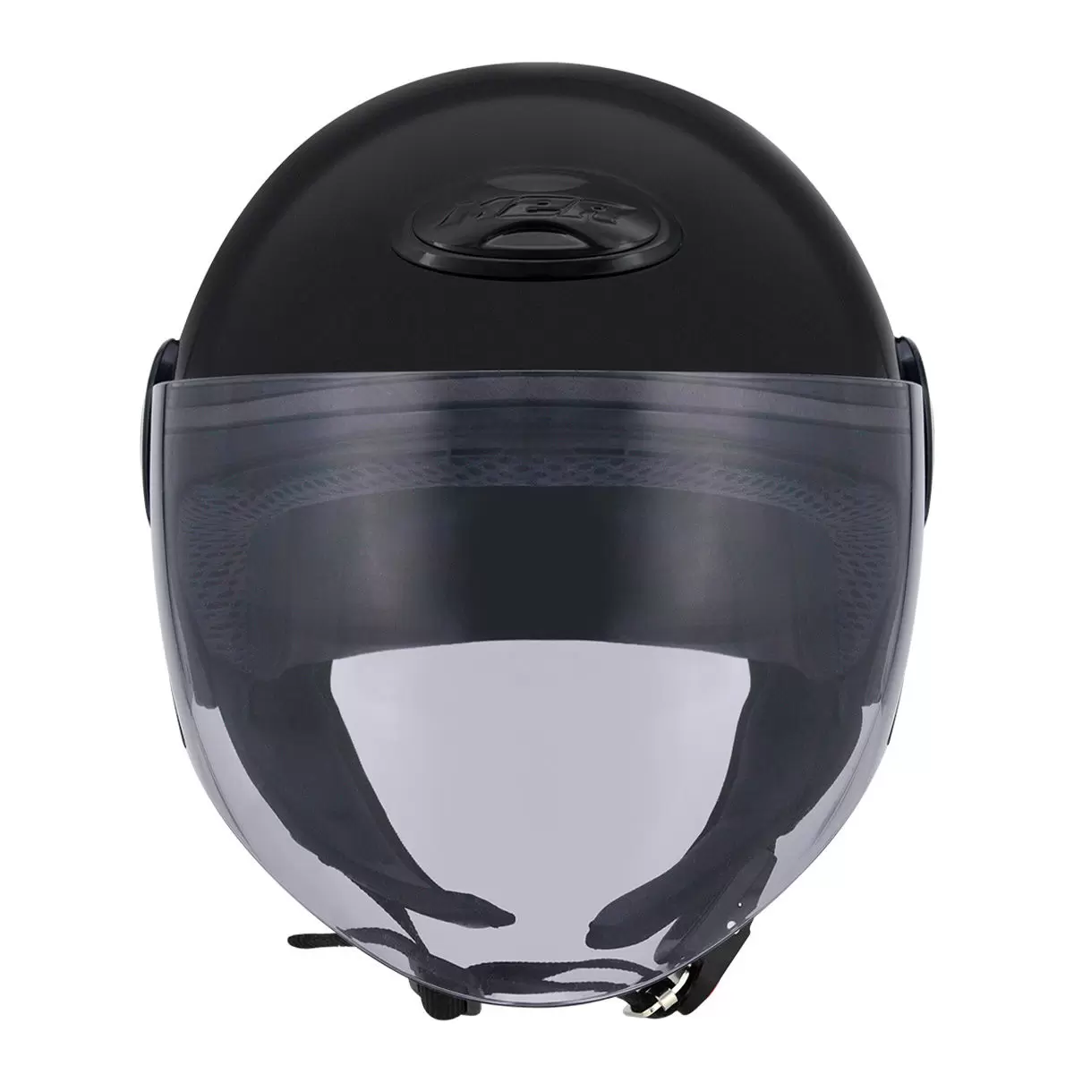 M2R 1/2罩安全帽 騎乘機車用防護頭盔 M-506 亮黑 XXL