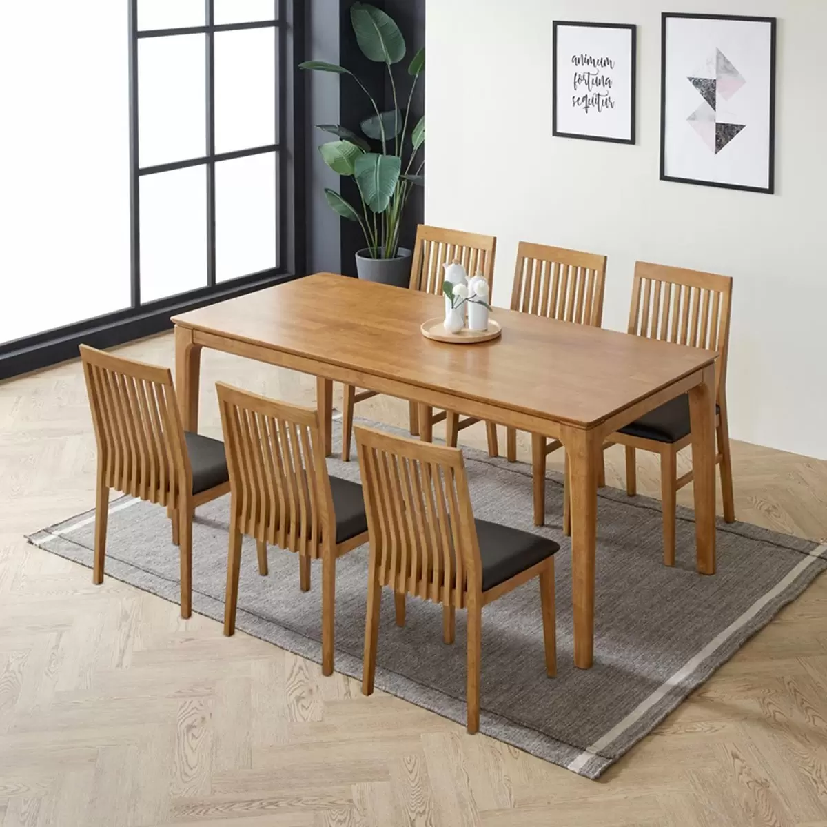 Finlandia 1800 餐桌椅七件組