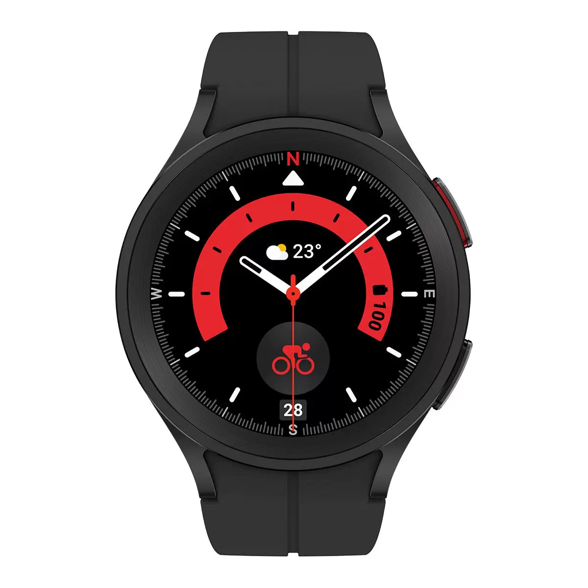 Samsung Galaxy Watch5 Pro 45公釐 R920 鈦金屬錶殼搭配D型扣運動錶帶
