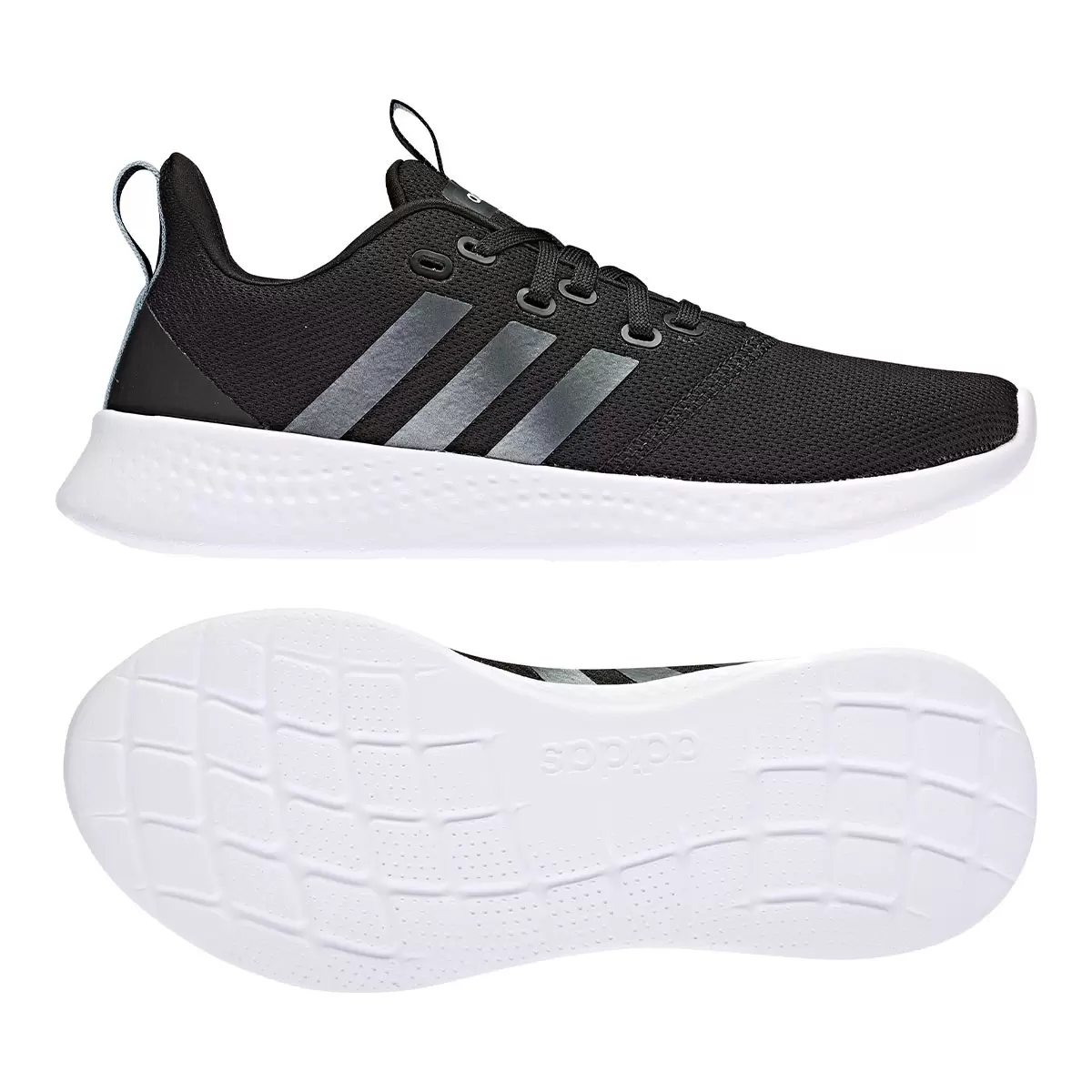 Adidas 女慢跑鞋 黑 US 9