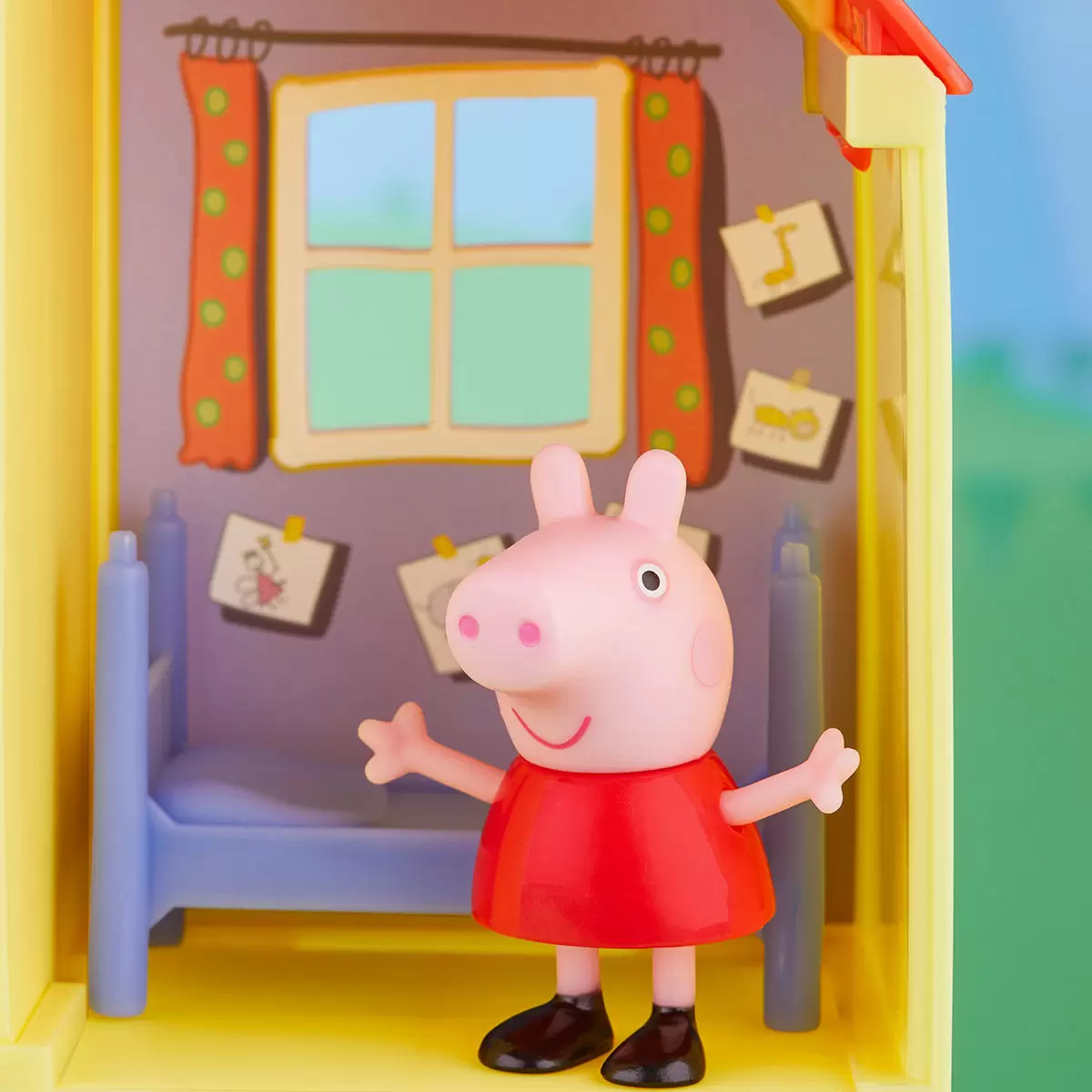 Peppa Pig 粉紅豬小妹佩佩豬的家小紅車遊戲組