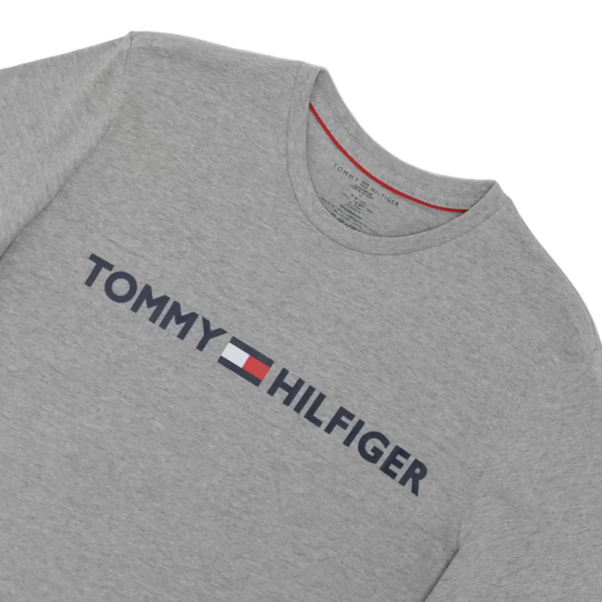 Tommy Hilfiger 男短袖標誌上衣 灰 S