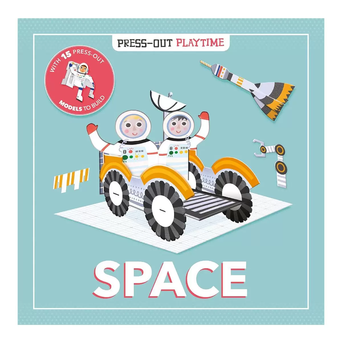 Press-Out Playtime Book 外文遊戲書 Space