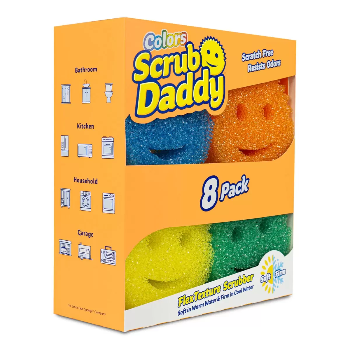 Scrub Daddy 海綿菜瓜布 8入