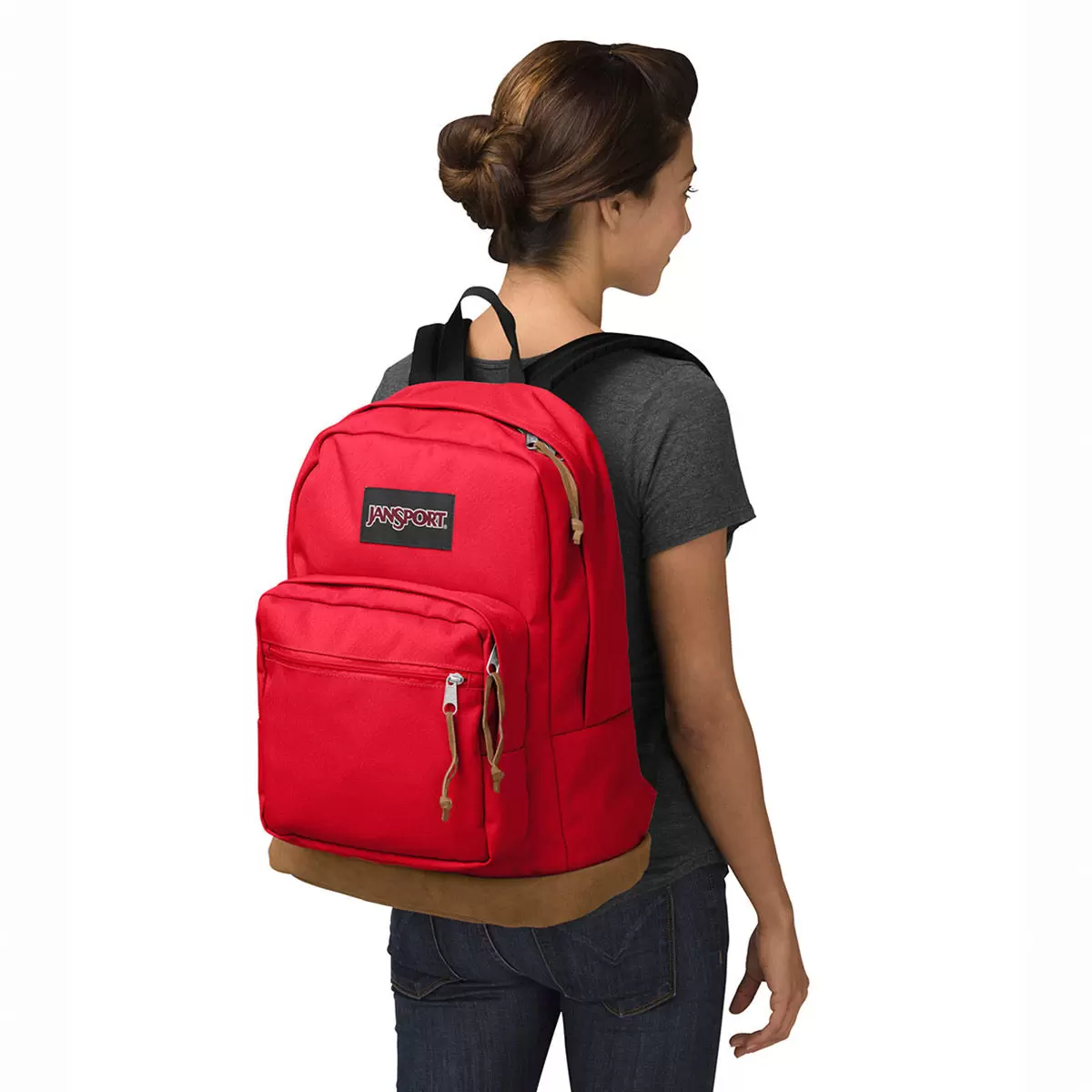 JanSport RIGHT PACK 31公升經典後背包 磚紅