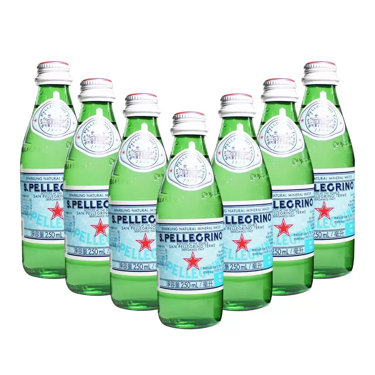 San Pellegrino 聖沛黎洛 天然氣泡水 250毫升 X 24瓶