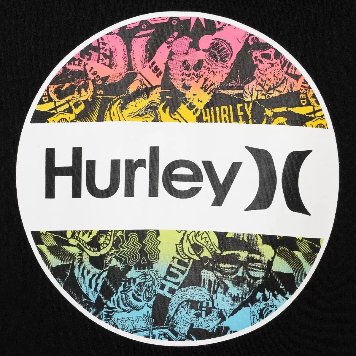 Hurley 男童短袖上衣兩件組 黑