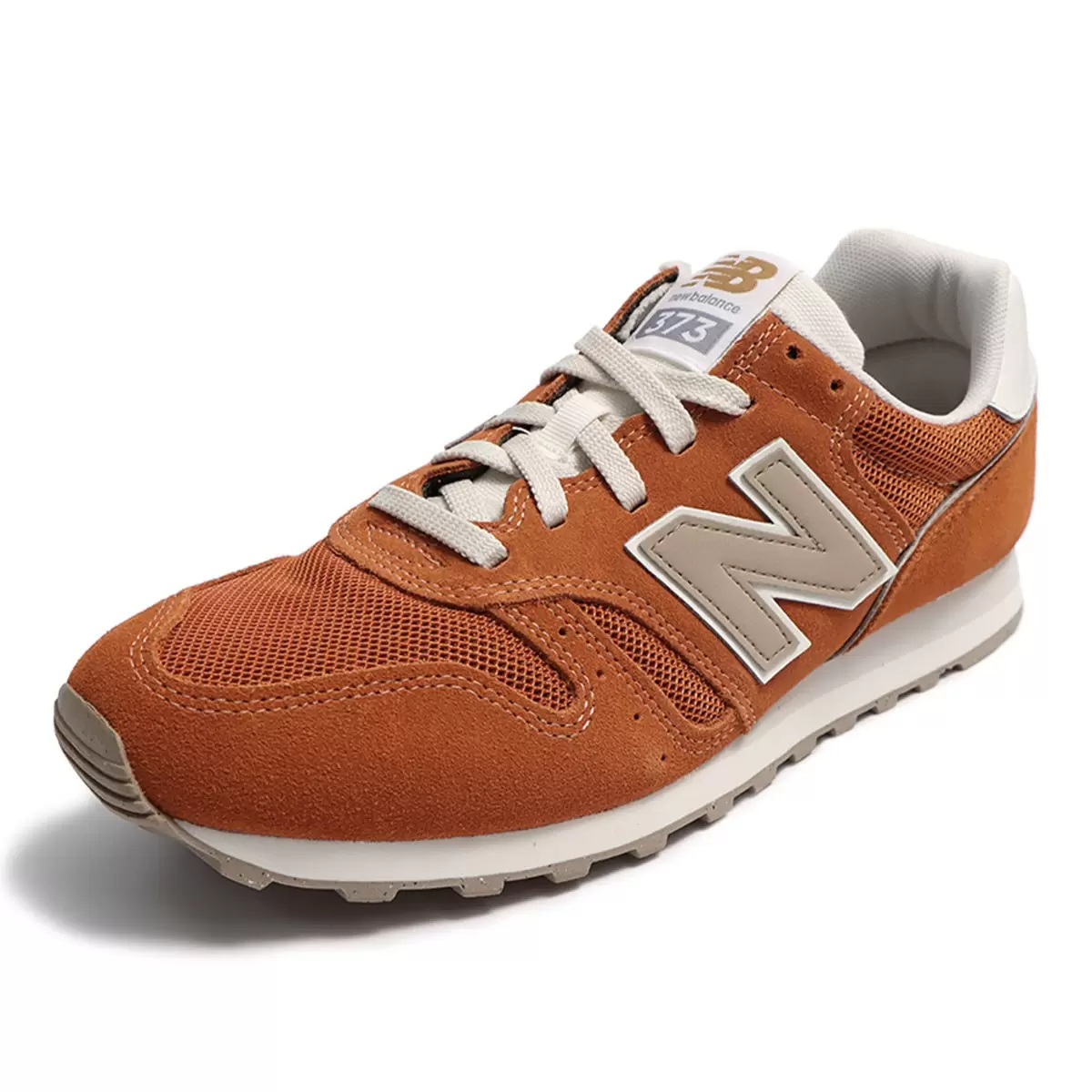 New Balance 373 男經典復古慢跑鞋 橘 US 8.5