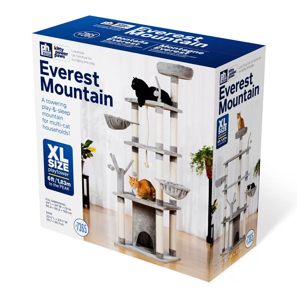 Prevue Pet Everest Mountain 五層貓跳台