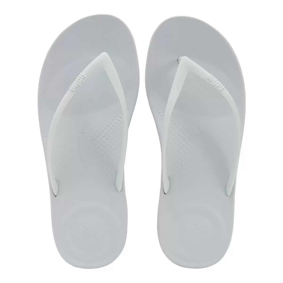 Fitflop 女輕量人體工學夾腳拖鞋 藍 US 8