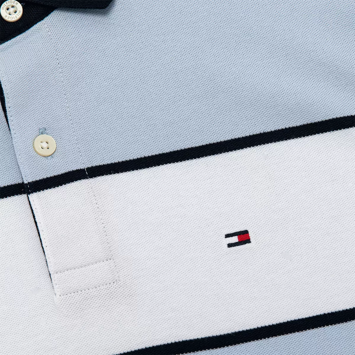 Tommy Hilfiger 男Polo衫 淺藍 L