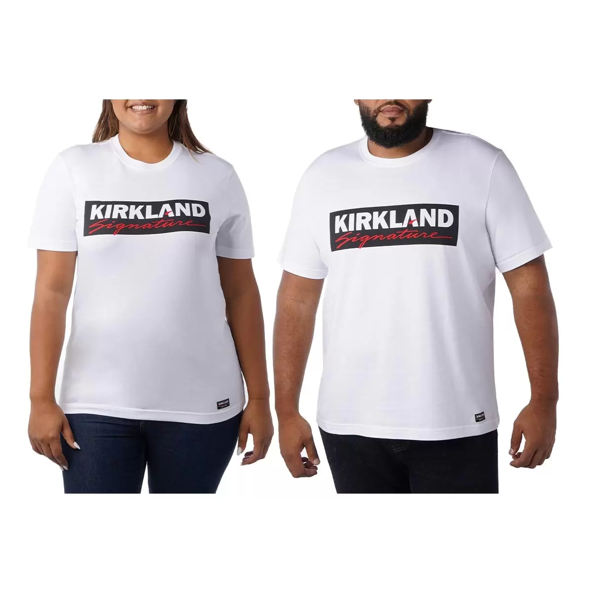 Kirkland Signature 科克蘭 Logo 短袖上衣 白 XXL