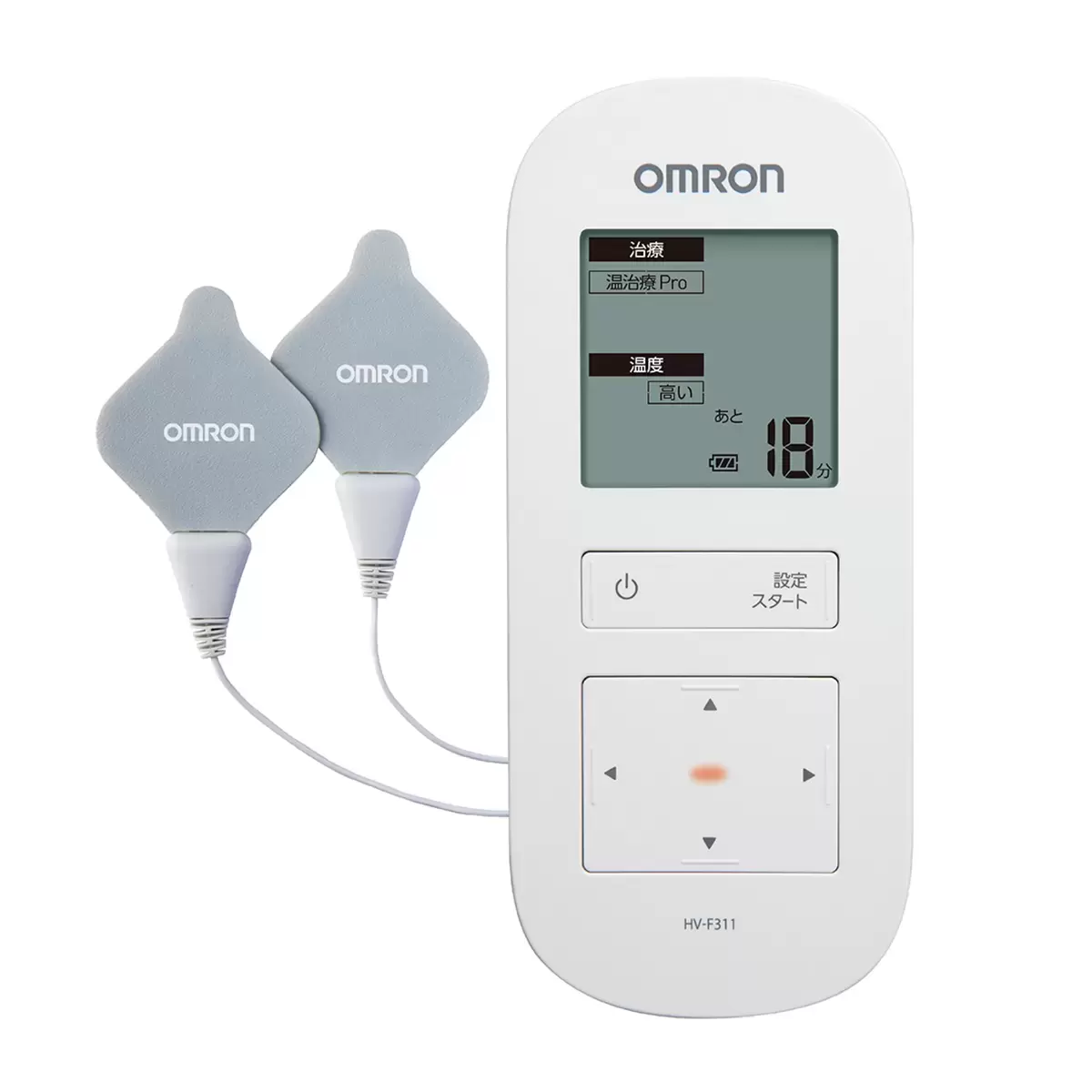 Omron歐姆龍 溫熱低周波治療器HV-F311+溫熱低周波凝膠貼片
