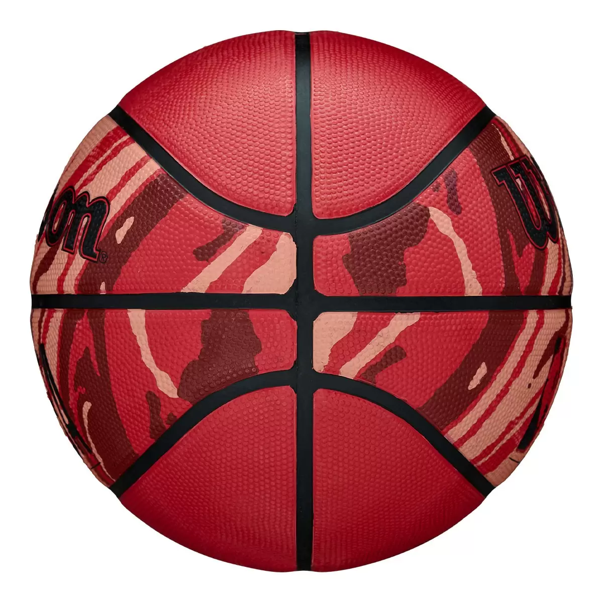 威爾森 橡膠籃球 NBA DRV 系列 PLUS 火紋紅 (7號)