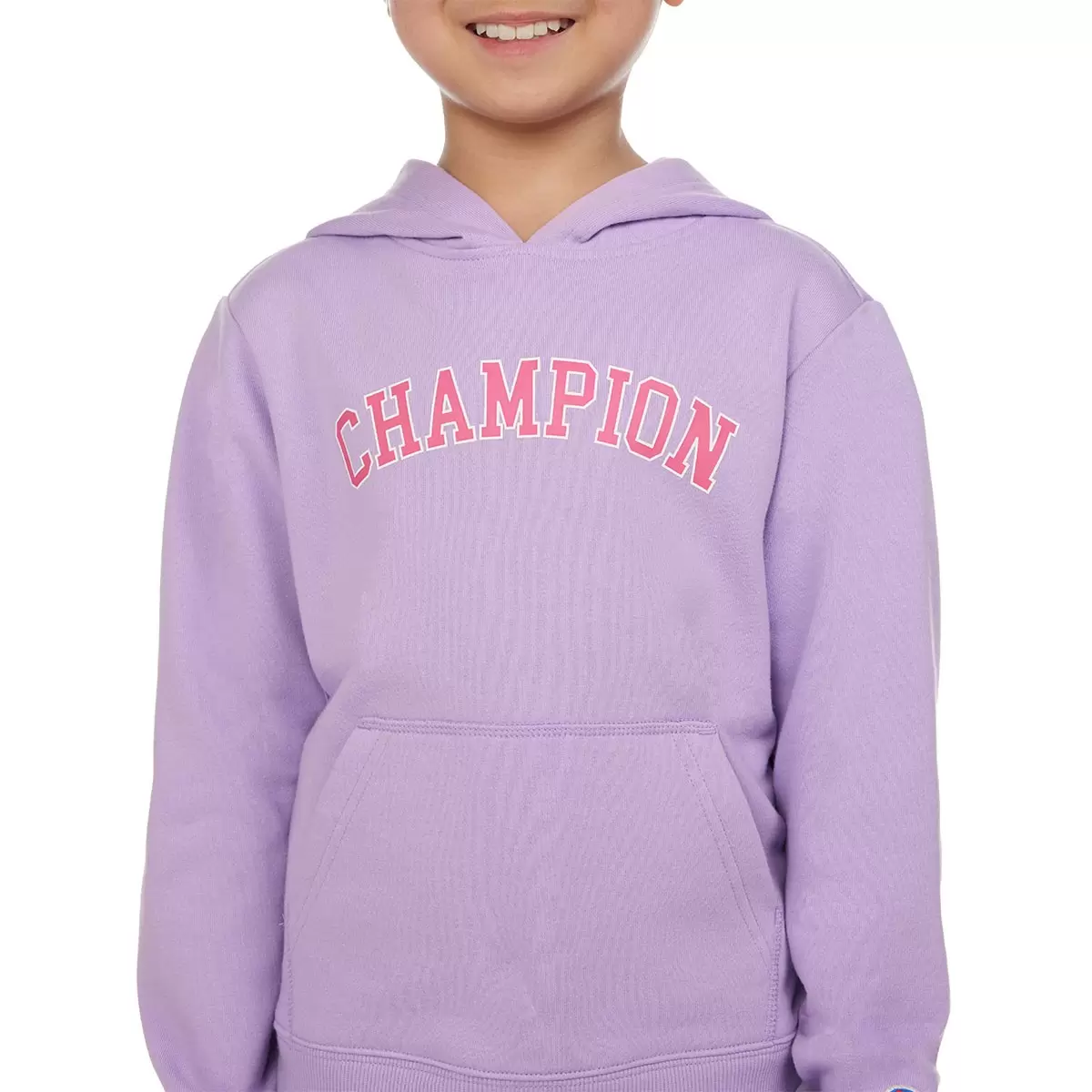 Champion 男童連帽上衣 紫 XS