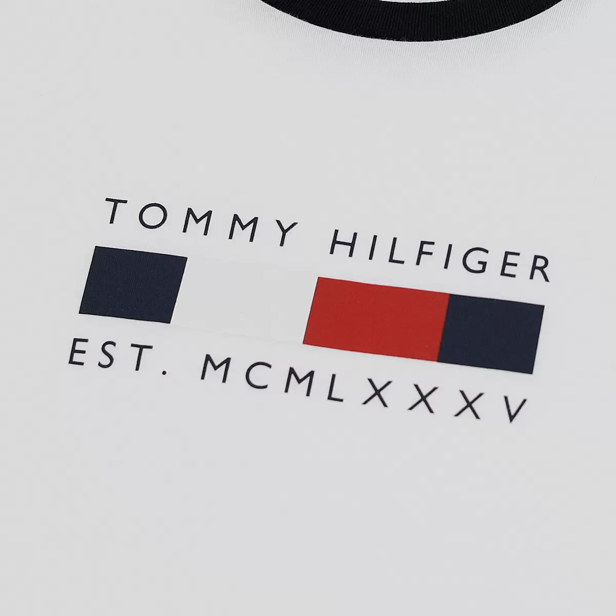 Tommy Hilfiger 男短袖上衣 白