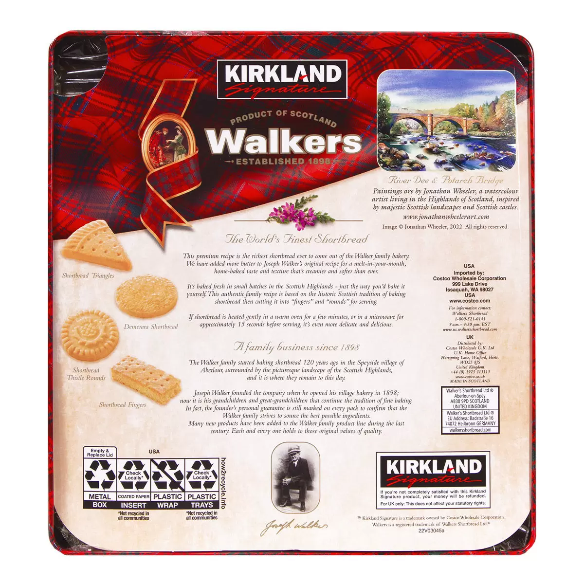 Kirkland Signature 科克蘭 奶油酥餅 2.1公斤