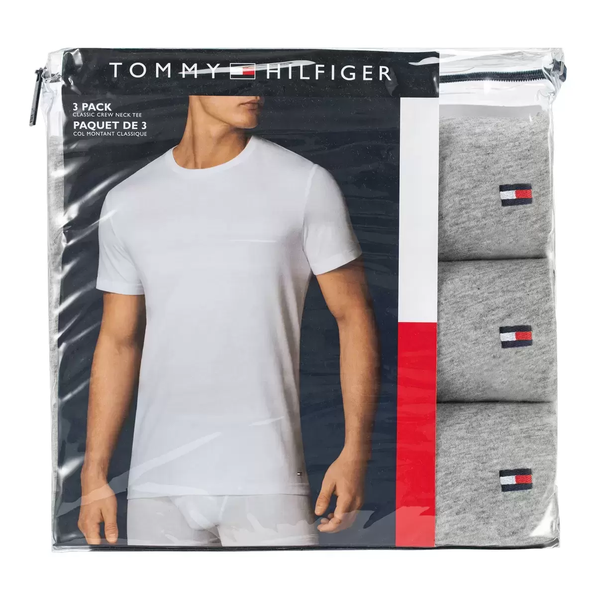 Tommy Hilfiger 男短袖T恤 3入組