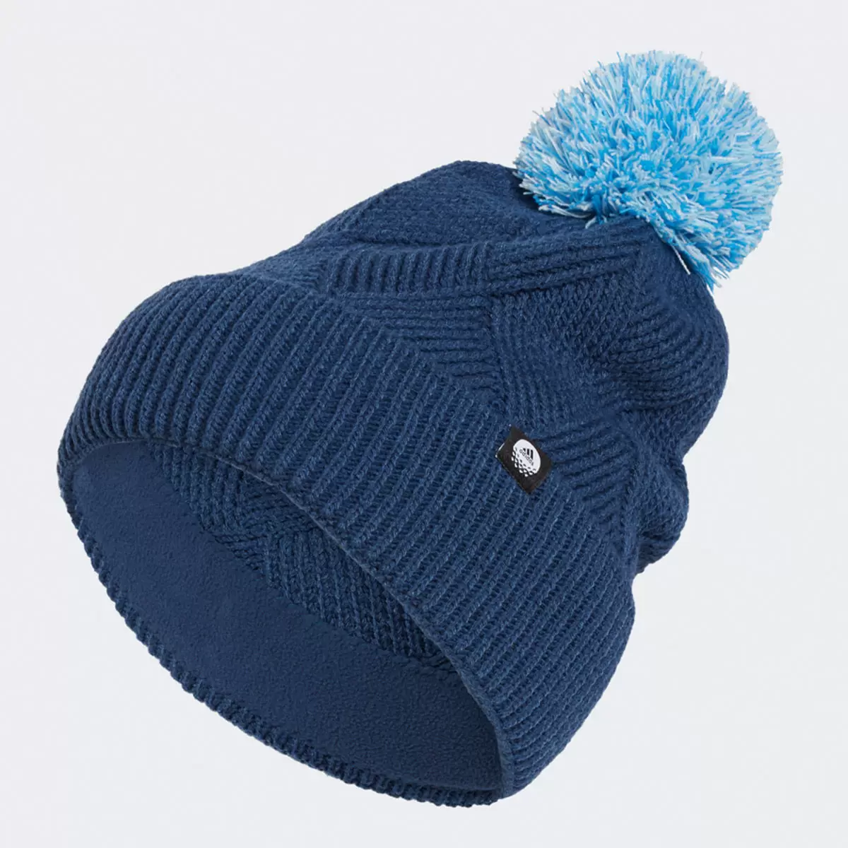 Adidas Golf 女保暖針織毛帽 藍