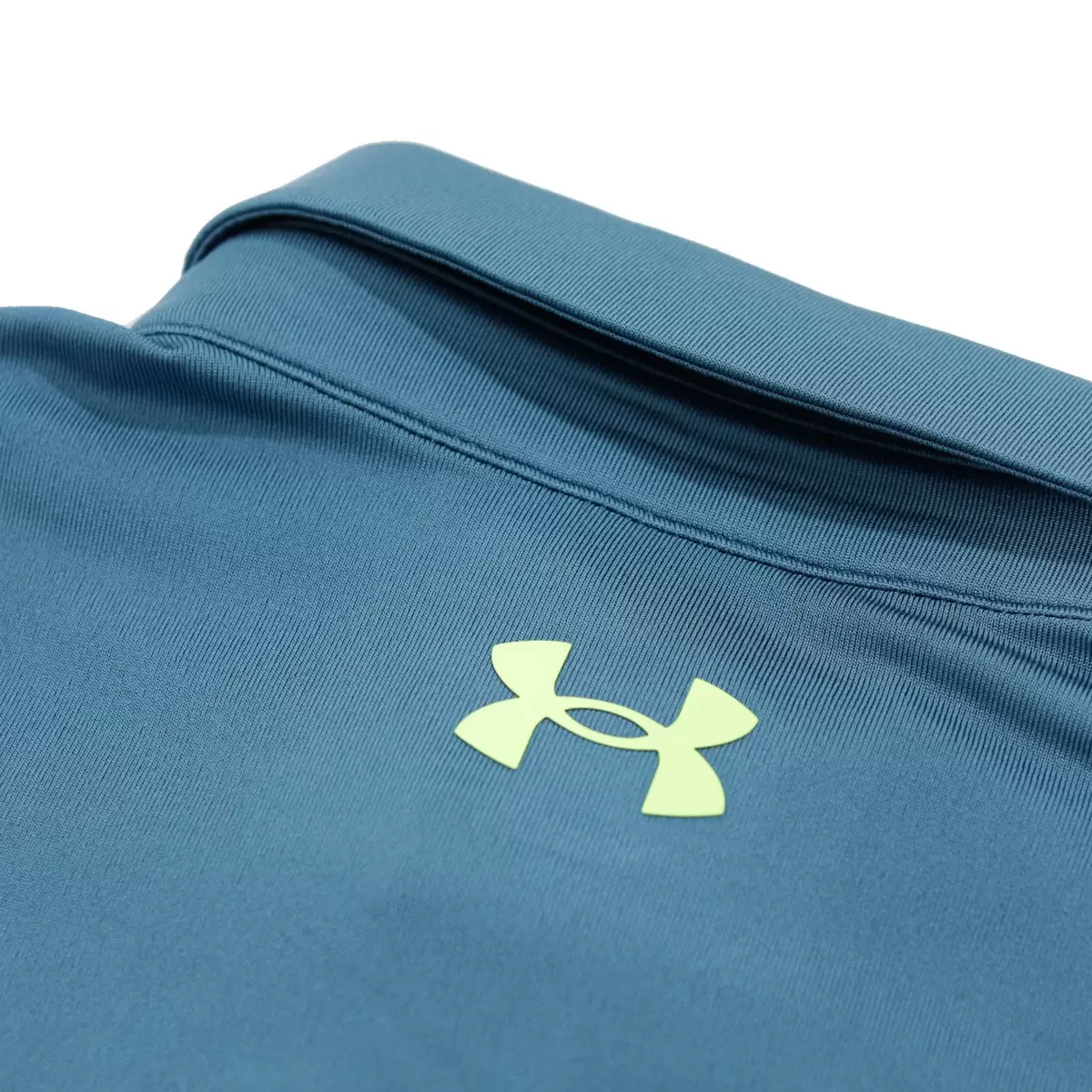 Under Armour 男短袖Polo衫 藍綠 XL