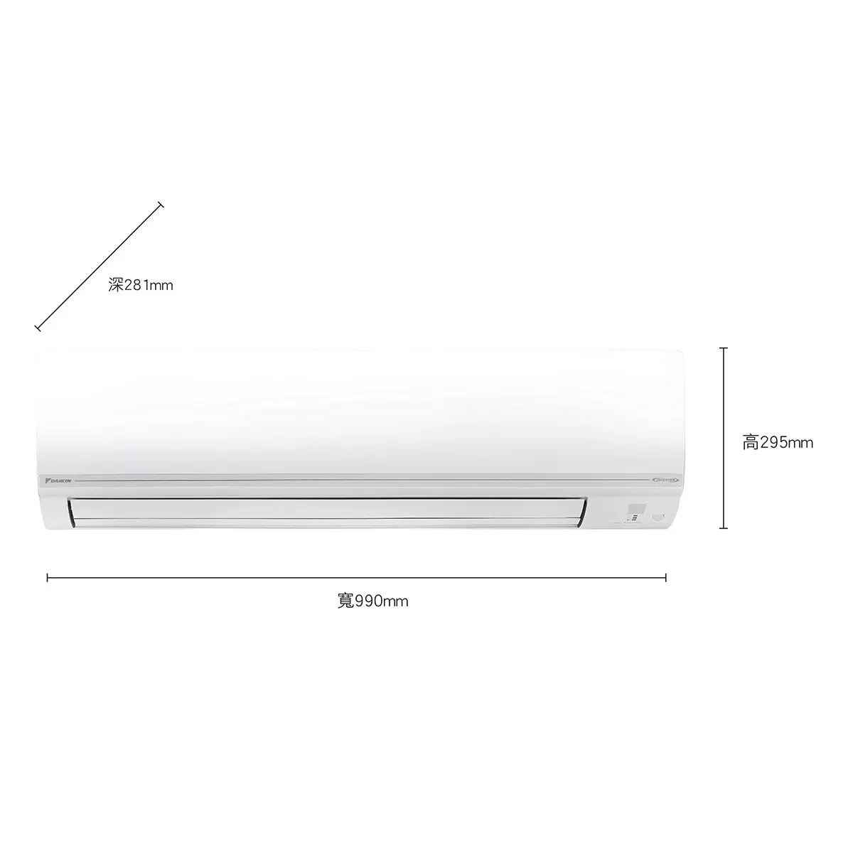 大金 7.2kW 經典V系列變頻冷暖一對一分離式冷氣 含基本安裝