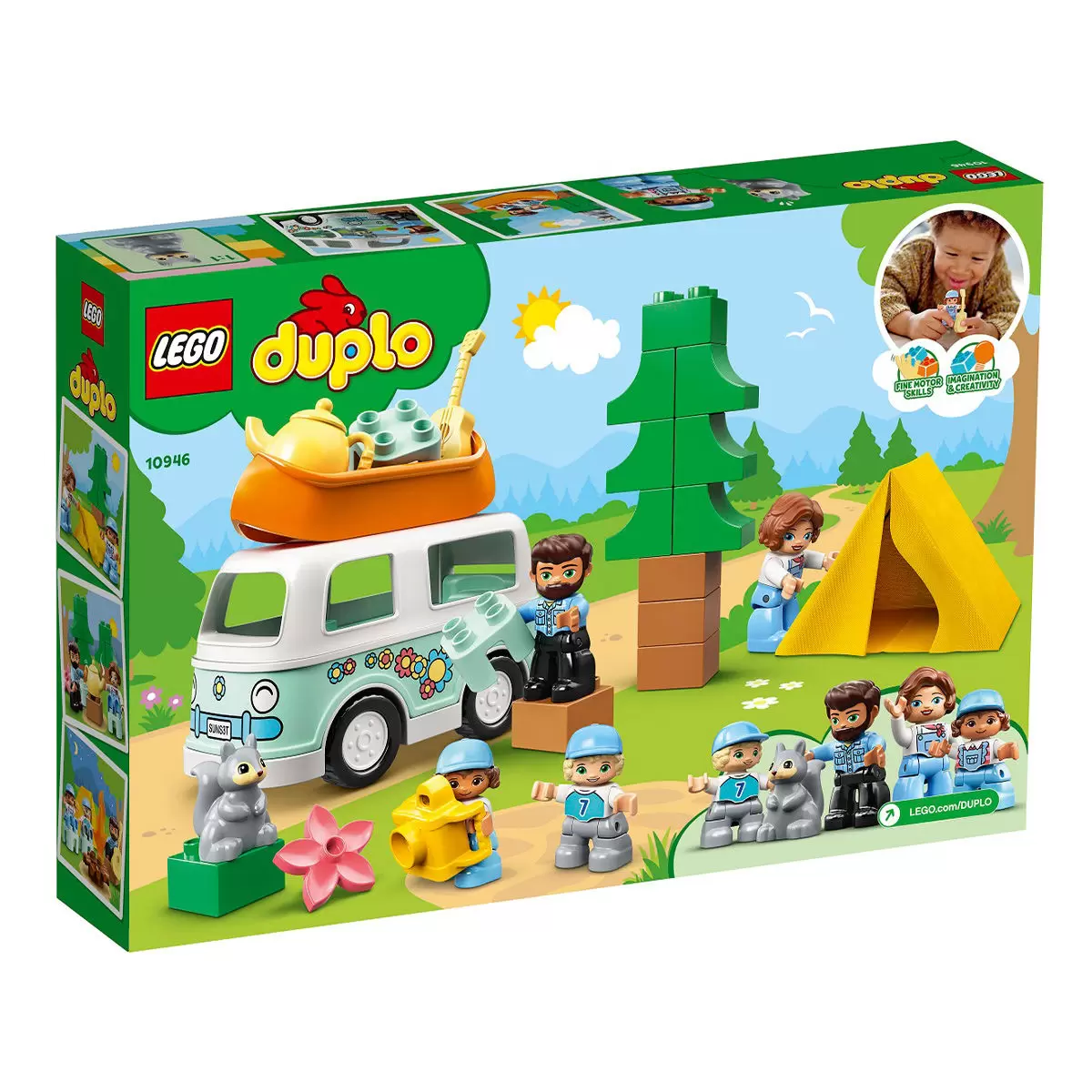 LEGO 得寶系列 家庭號冒險露營車 10946