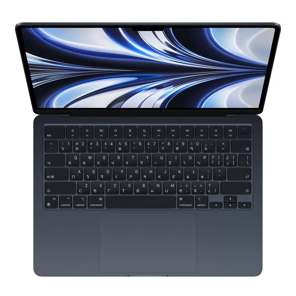 Apple MacBook Air 13吋 配備 M2晶片 8核心 CPU 8核心 GPU 8GB 256GB SSD 午夜色