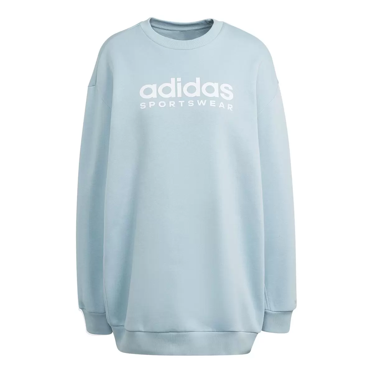 Adidas 女長袖休閒長版上衣