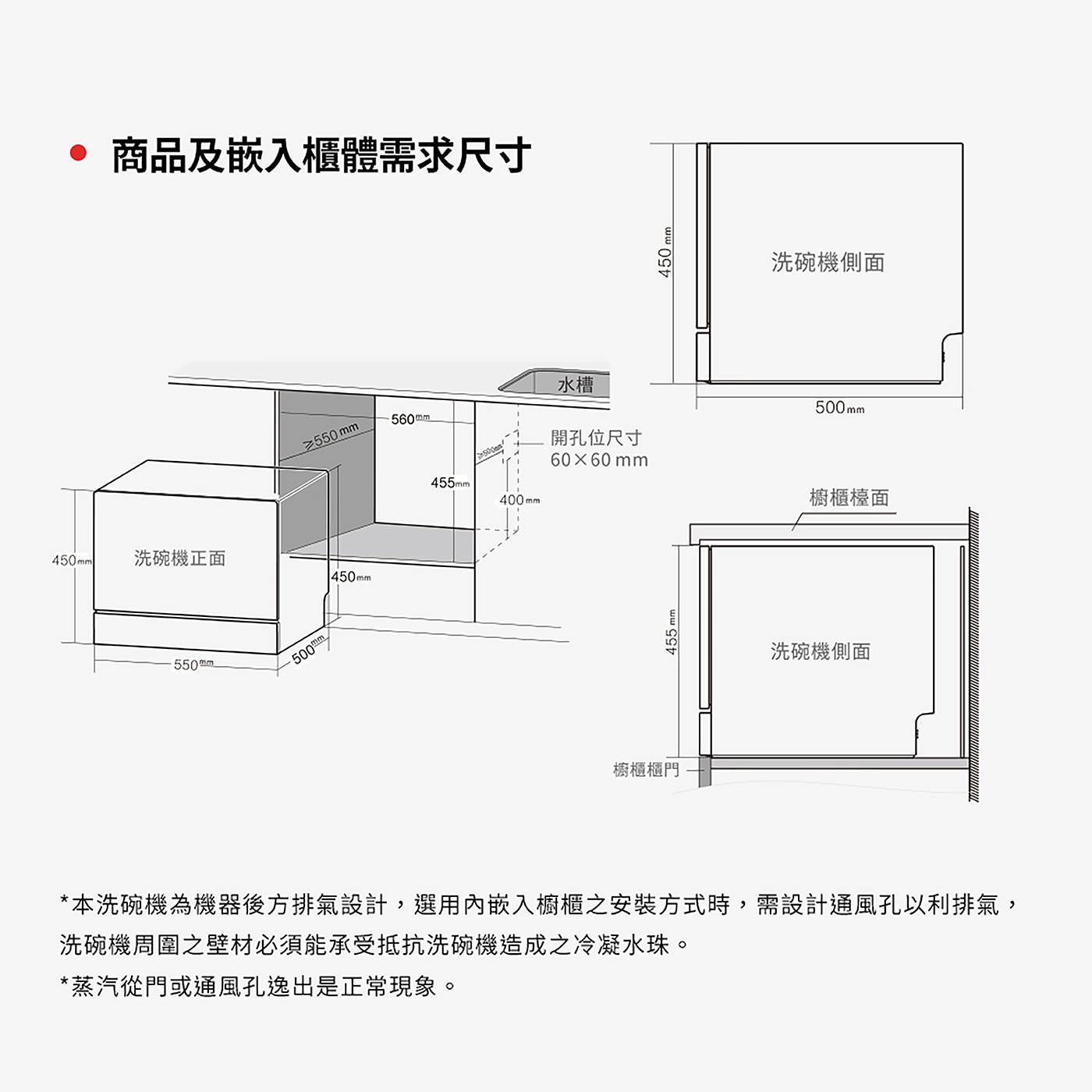 Celinda 六人份桌上型洗碗機 DB-600